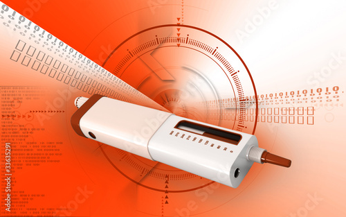 Illustration: Insulin pen Insulin pen
