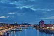 Photo: Hafen in Kiel bei Nacht Hafen in Kiel bei Nacht