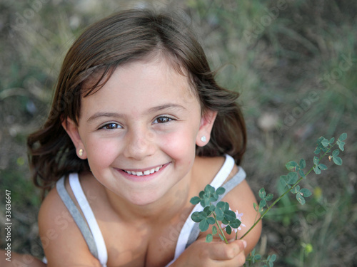 Foto: Un été à la campagne : sourire d'enfant Un été à la campagne : sourire d'enfant