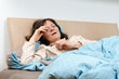 Foto: Frau im Bett Frau im Bett