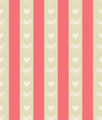 Pastel Hearts & Stripes Wa...