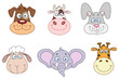 Animal heads 2