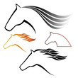 Horse symbol vector