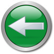 Grüner Button Pfeil nach links