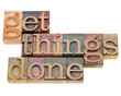 get things done