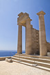 Ancient Temple ruins of Rhodes