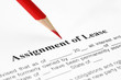 Assignment of lease