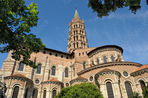 Photo : la basilique Saint-sernin de Toulouse la basilique Saint-sernin de Toulouse