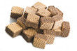 wafer on the white background wafer on the white background