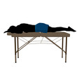 Massage Table Illustration Silhouette