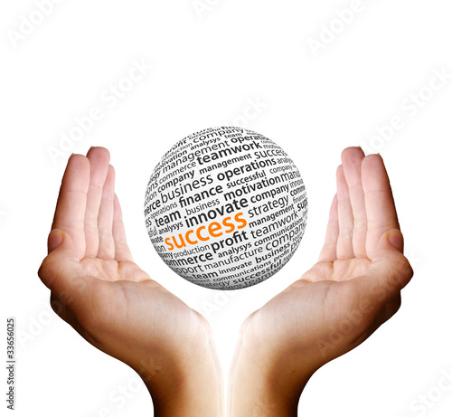 Photo: Ball in Hands - Success Ball in Hands - Success
