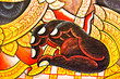 Art thai painting on wall in temple Art thai painting on wall in temple