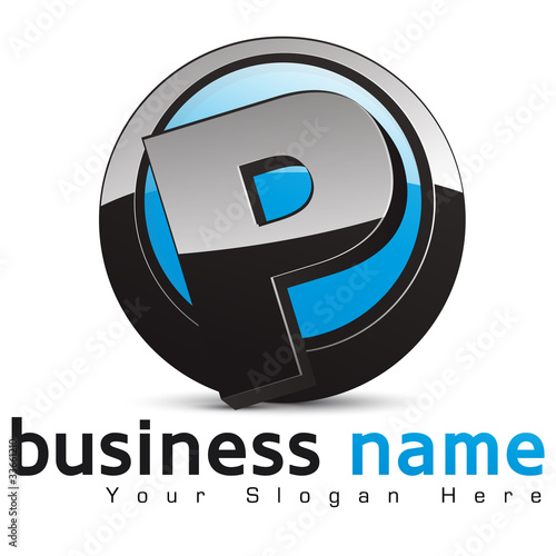Vektor: logo business design, lettre P logo business design, lettre P