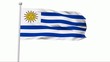 Fahne Uruguay NTSC