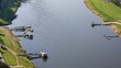ferry boat - health resort Rathen (Germany)