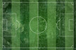 Grunge football field texture