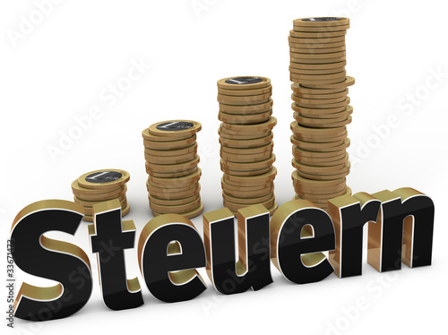 Illustration: steuern steuern