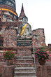 White buddha statue with pagoda White buddha statue with pagoda