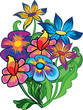 Vektor: bunch of flowers bunch of flowers