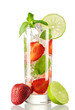 Strawberry mojito cocktail Strawberry mojito cocktail
