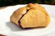 Blueberry yeast cake