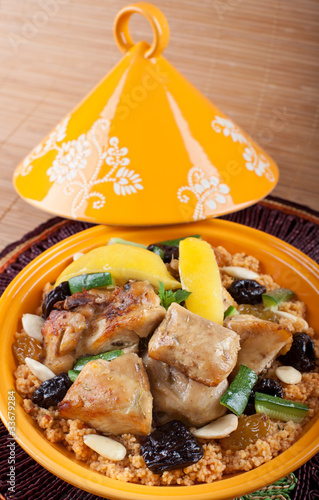 Photo : Tajine di pollo Tajine di pollo