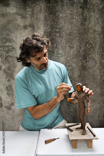 Photo: sculptor sculptor