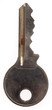 metal key