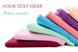 Photo: The combined colour towels The combined colour towels