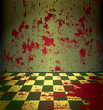 Bloody grunge room