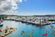 Sportfishing boats in Los Suenos Marina