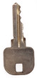 metal key