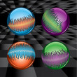 Balls with waveform