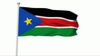 Fahne Südsudan Pal