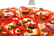 pizza with mushrooms
