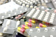 Packs of pills