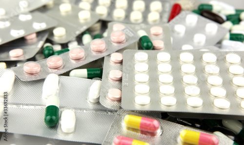 Photo: Packs of pills Packs of pills