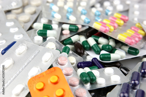 Photo: Packs of pills Packs of pills