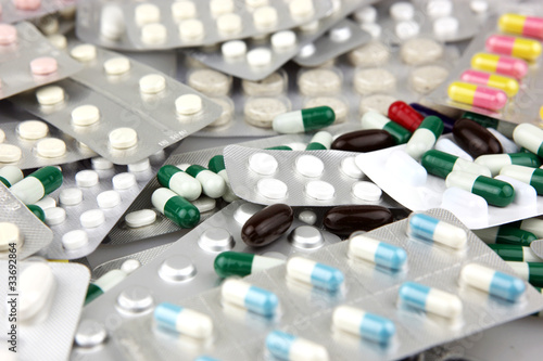 Photo: Packs of pills Packs of pills