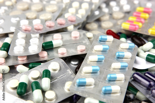 Photo: Packs of pills Packs of pills