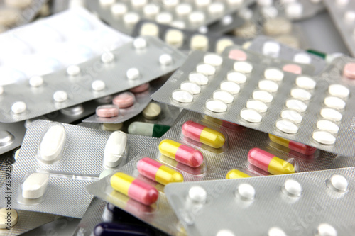 Photo: Packs of pills Packs of pills