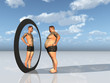Man sees other self in mirror