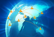 Internet Concept of global business