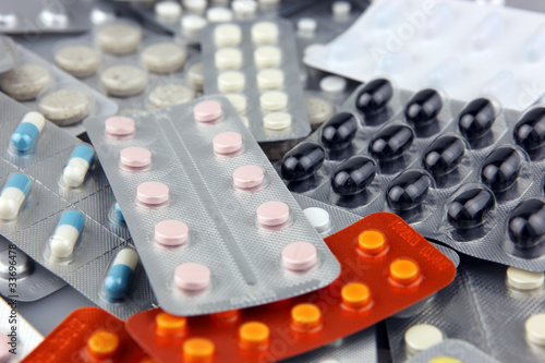 Photo: Packs of pills Packs of pills