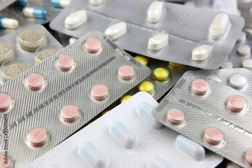 Photo: Packs of pills Packs of pills