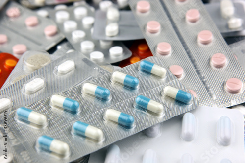 Photo: Packs of pills Packs of pills