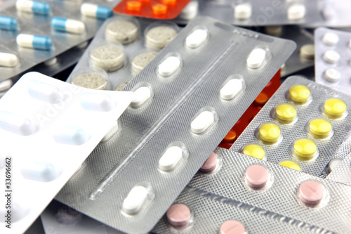 Photo: Packs of pills Packs of pills