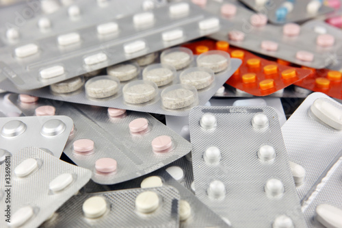 Photo: Packs of pills Packs of pills