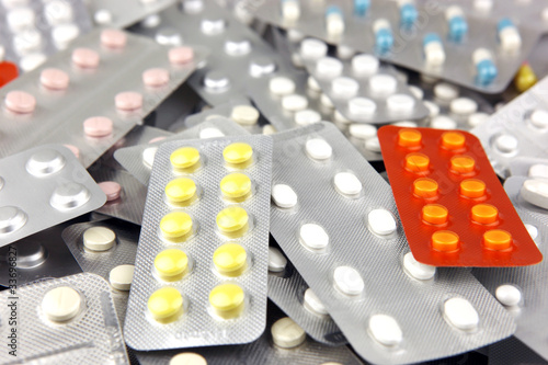 Photo: Packs of pills Packs of pills