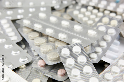 Photo: Packs of pills Packs of pills